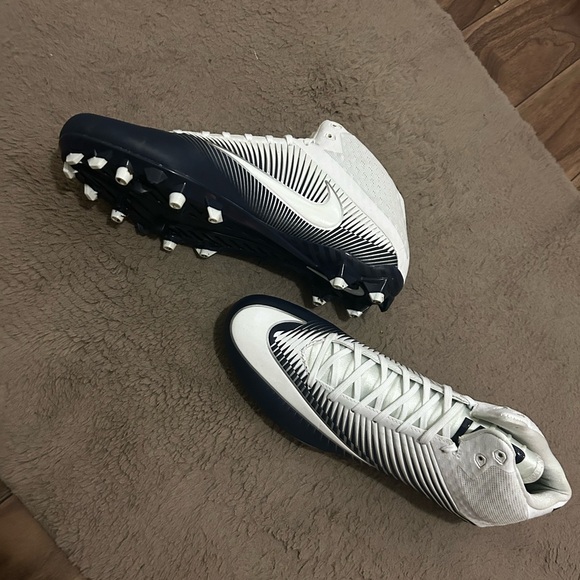 Nike Vapor Speed Men Football/Soccer Cleats Blue White - Picture 2 of 2